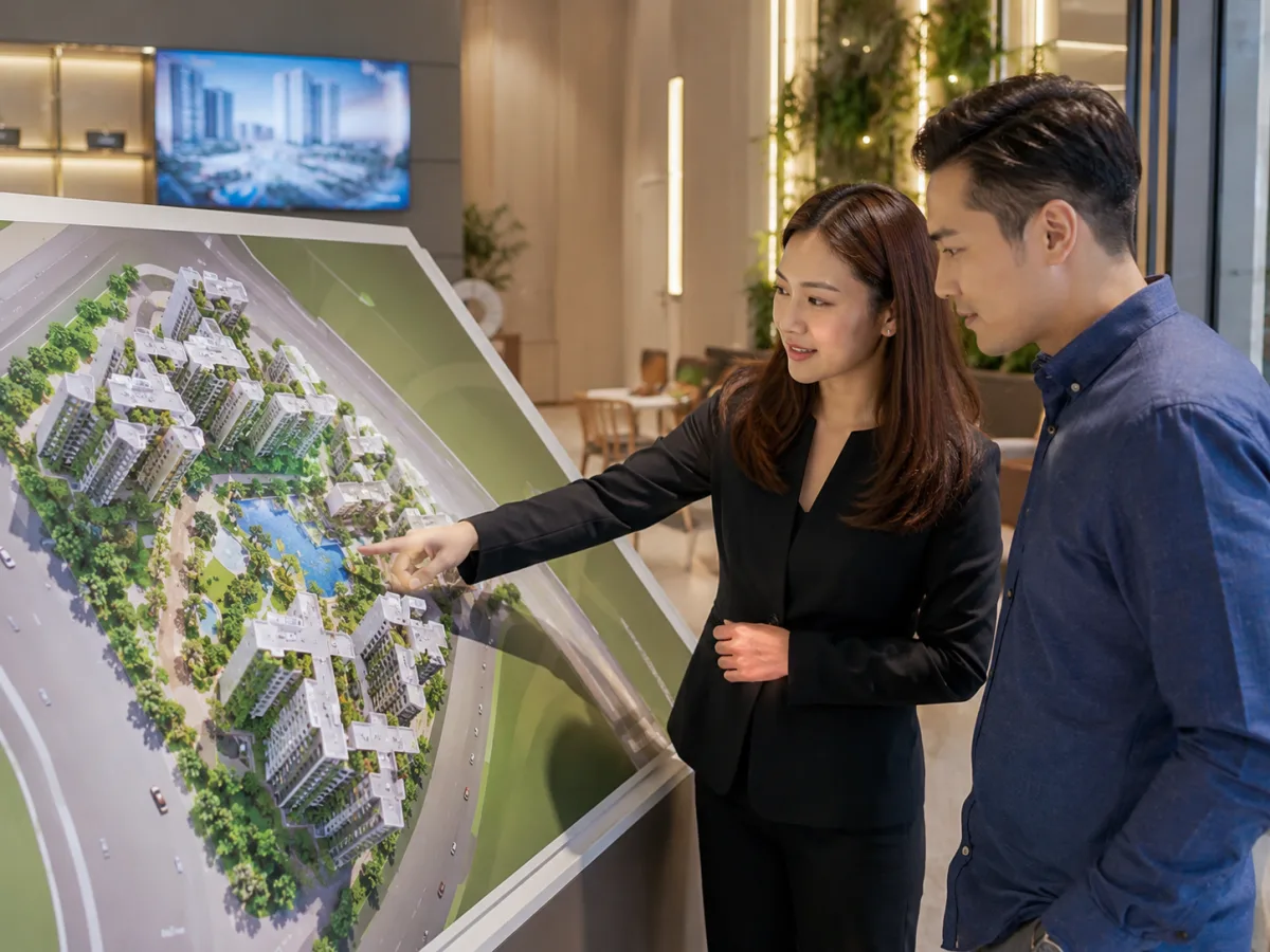 Title Deeds Thailand – Chanote Grundbuchtitel und Lageplan eines Neubauprojekts