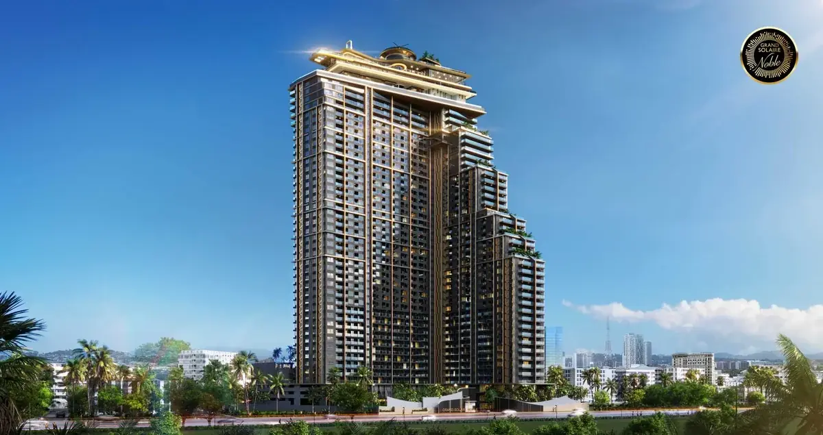 Penthouse und Luxus-Condo in Pattaya kaufen: Grand Solaire Noble Hochhaus mit Meerblick in Pattaya